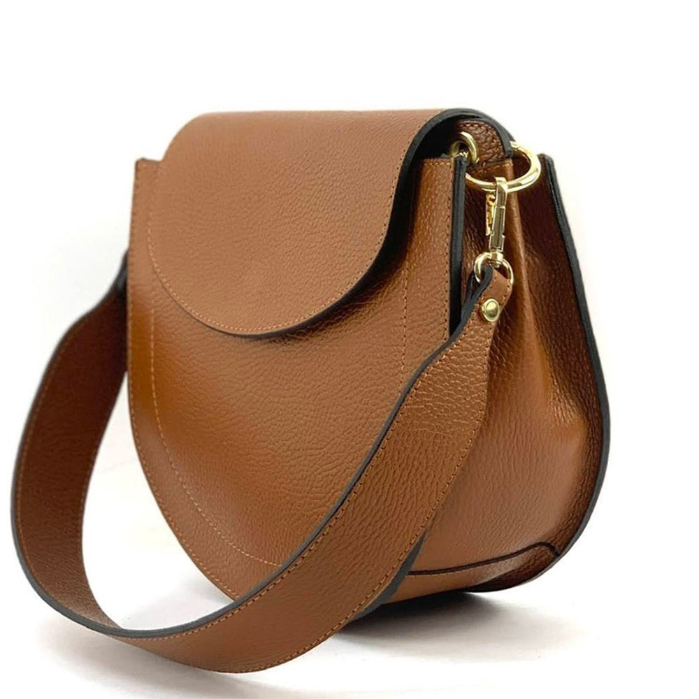 Luisa Italian Leather Shoulder Bag - Made In Italy
