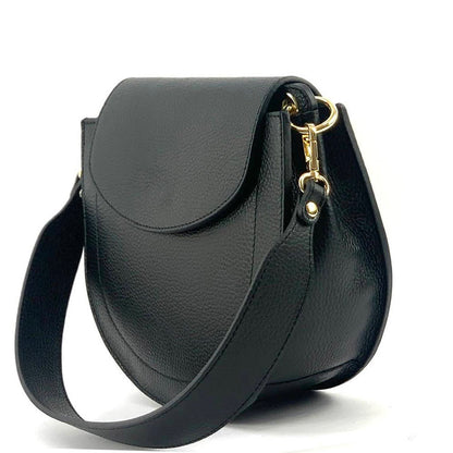 Luisa Italian Leather Shoulder Bag - Made In Italy