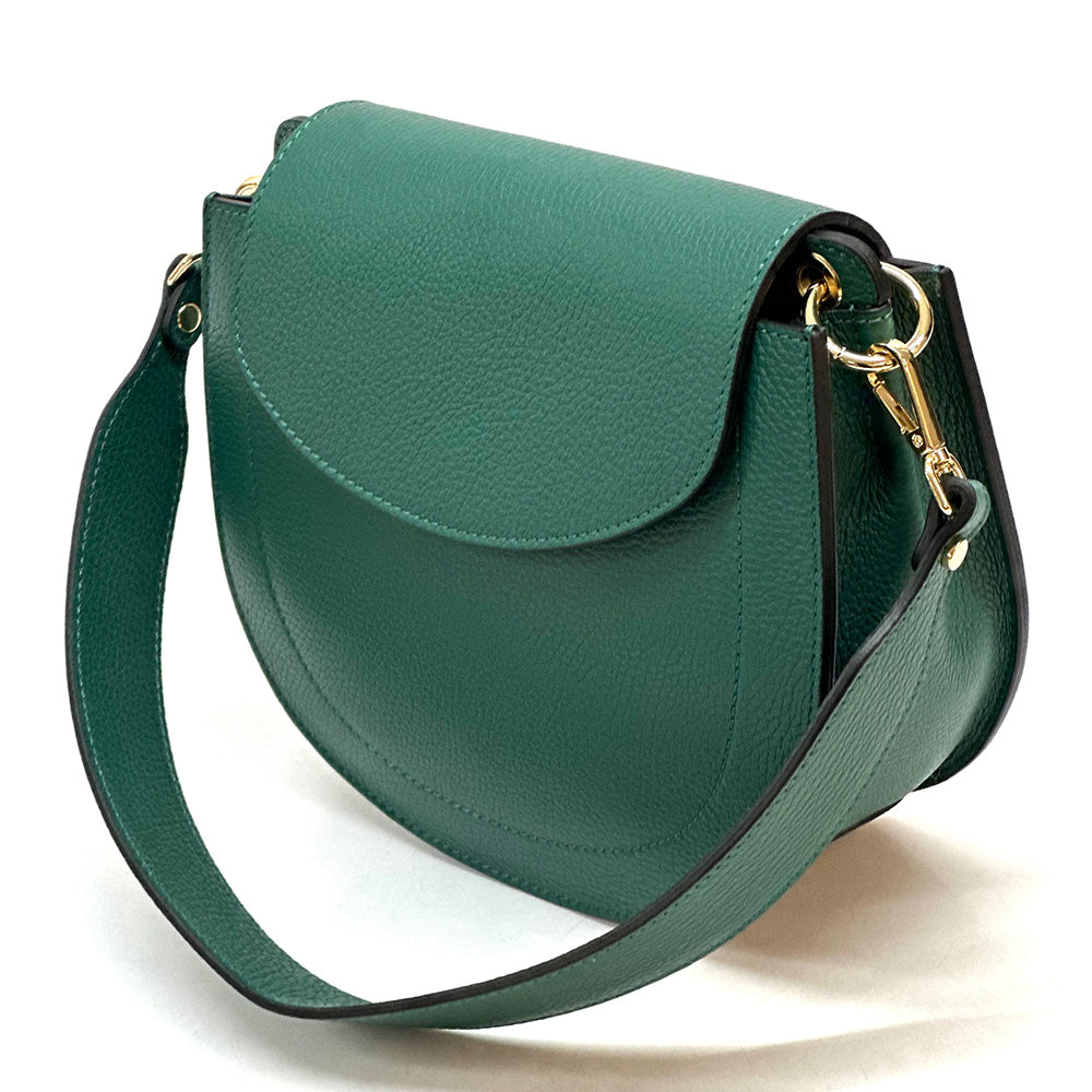 Luisa Italian Leather Shoulder Bag - Made In Italy