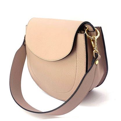 Luisa Italian Leather Shoulder Bag - Made In Italy