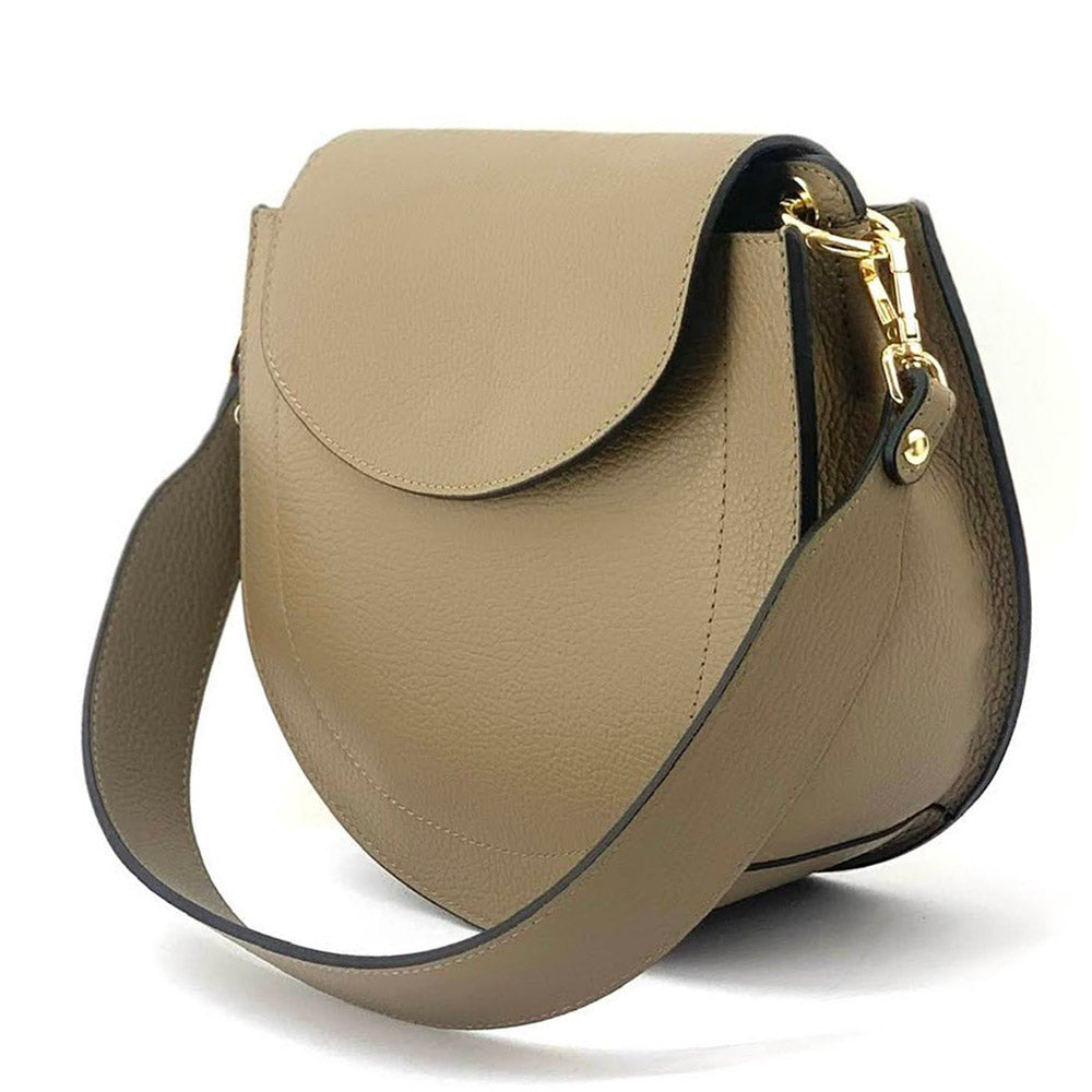 Luisa Italian Leather Shoulder Bag - Made In Italy