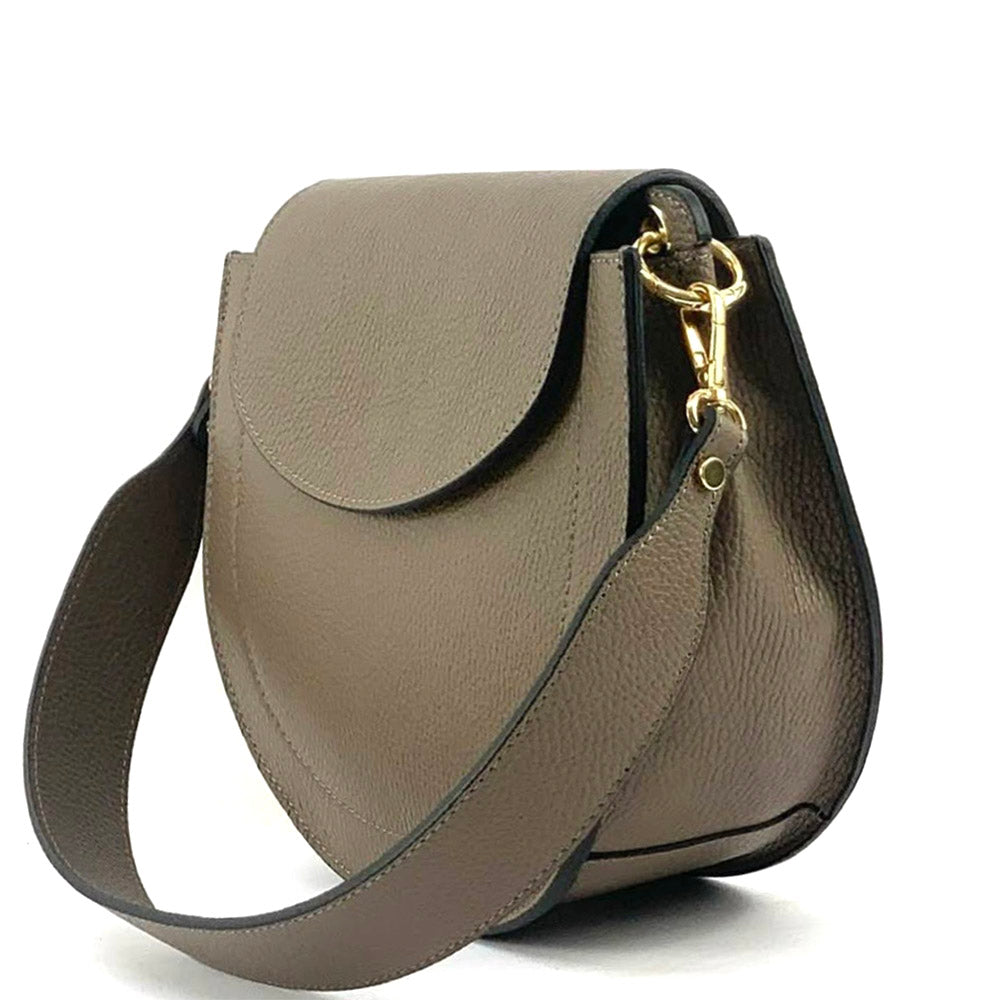 Luisa Italian Leather Shoulder Bag - Made In Italy