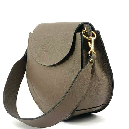 Luisa Italian Leather Shoulder Bag - Made In Italy