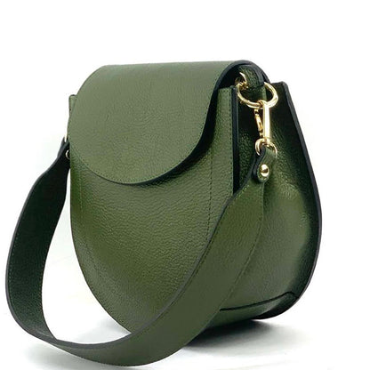 Luisa Italian Leather Shoulder Bag - Made In Italy