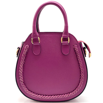 Moira Leather handbag - Made In Italy