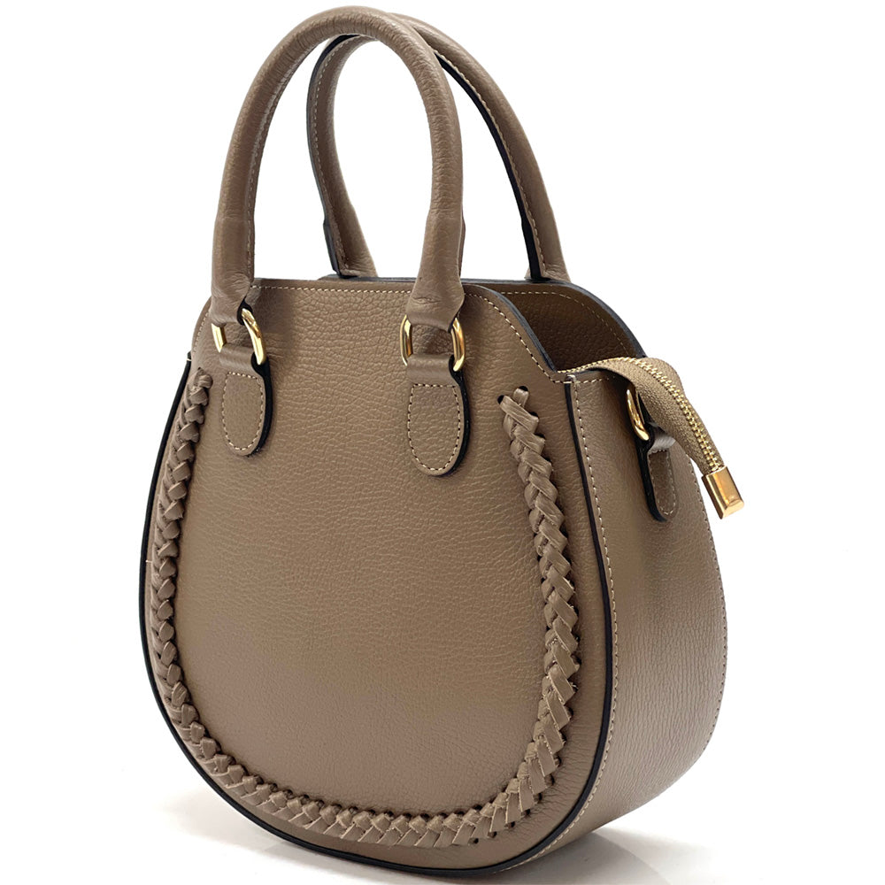 Moira Leather handbag - Made In Italy