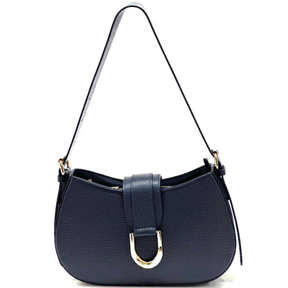 Karly Leather shoulder bag - Made In Italy