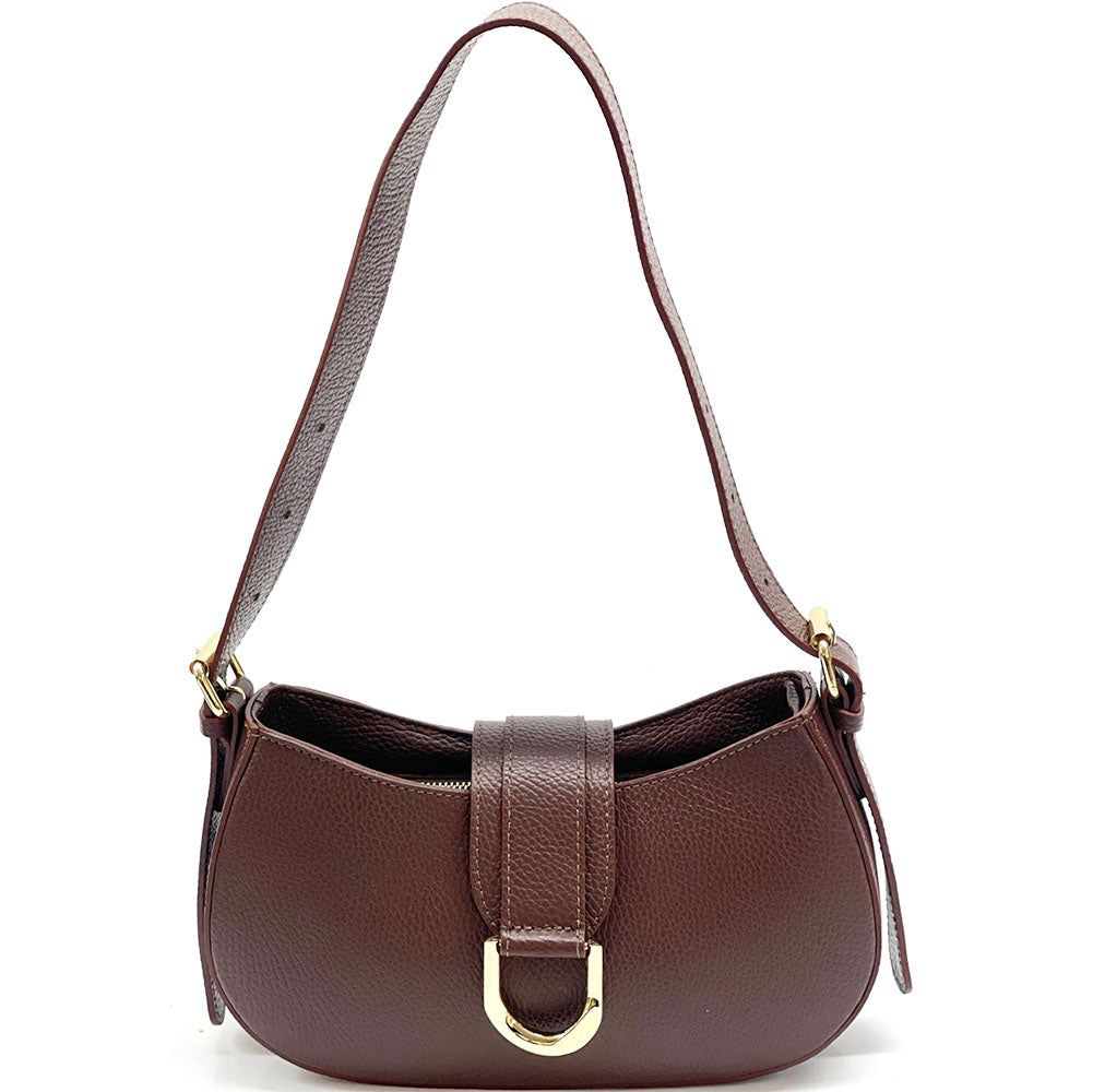 Karly Leather shoulder bag - Made In Italy