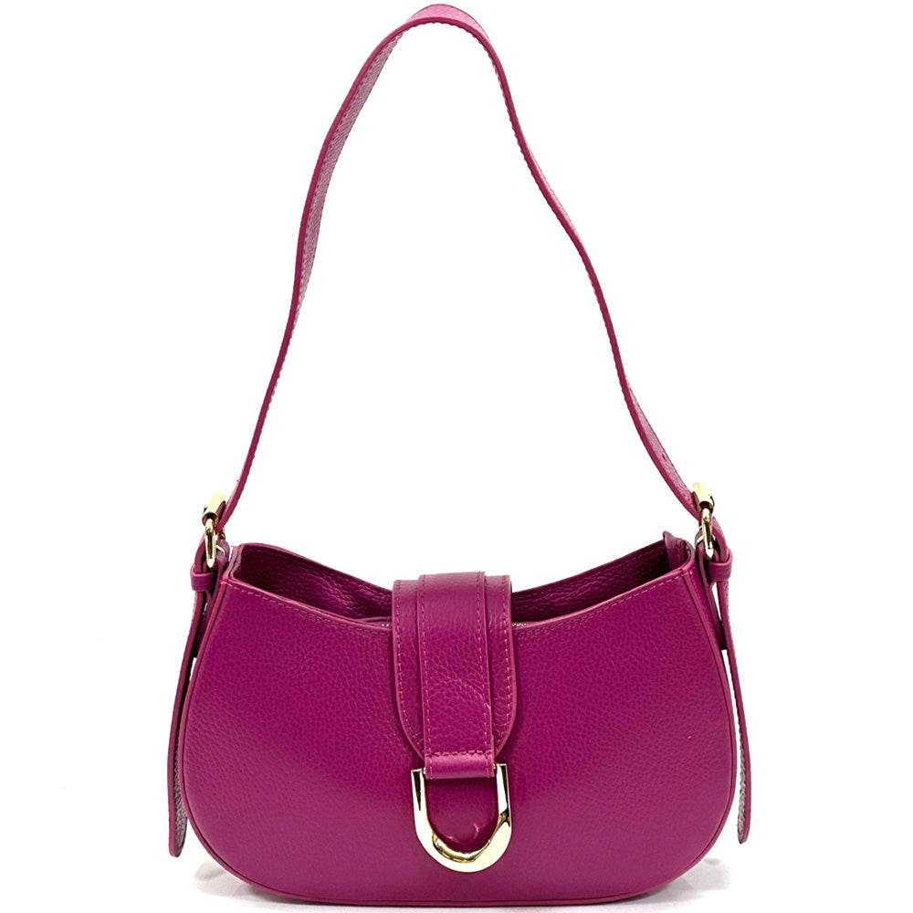 Karly Leather shoulder bag - Made In Italy