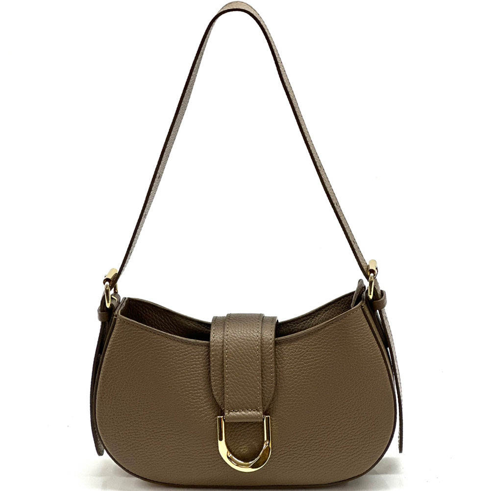 Karly Leather shoulder bag - Made In Italy