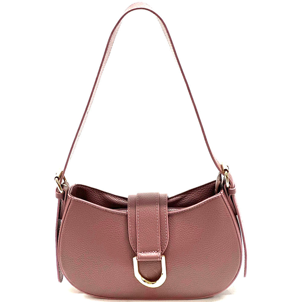 Karly Leather shoulder bag - Made In Italy