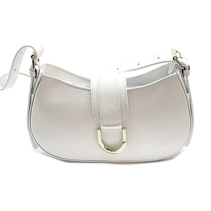 Karly Leather shoulder bag - Made In Italy