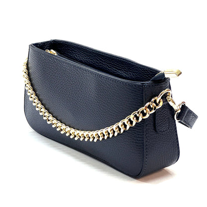 Coquette leather bag - Made In Italy