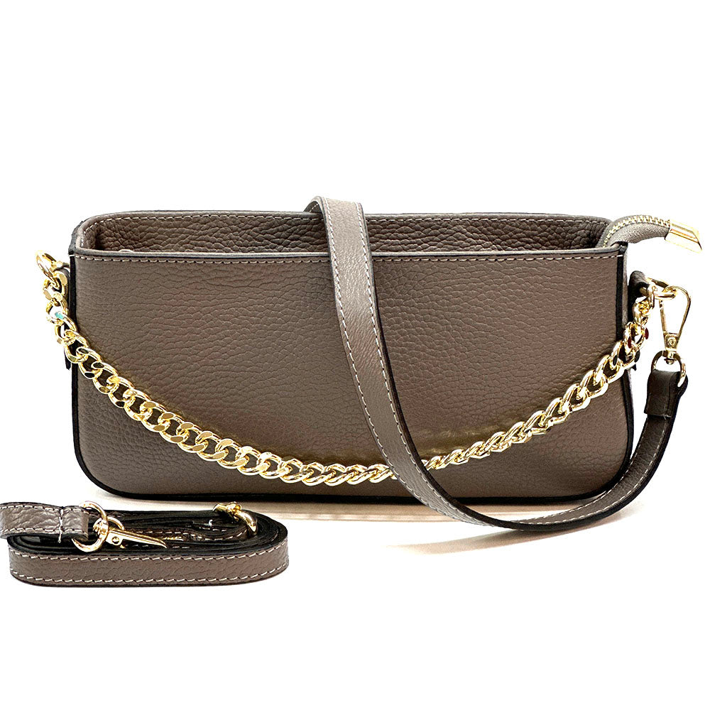 Coquette leather bag - Made In Italy