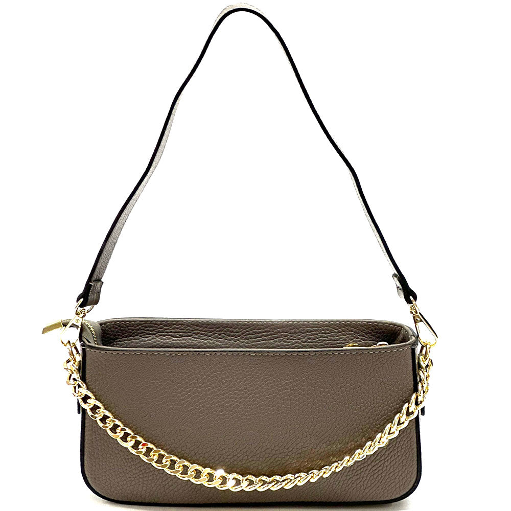 Coquette leather bag - Made In Italy