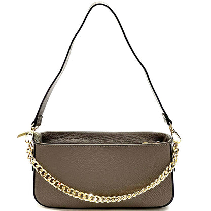 Coquette leather bag - Made In Italy