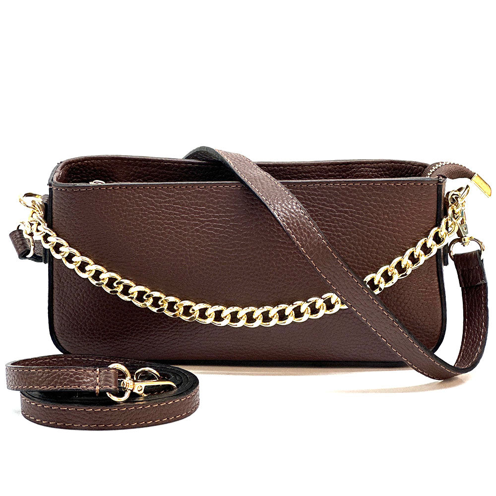 Coquette leather bag - Made In Italy