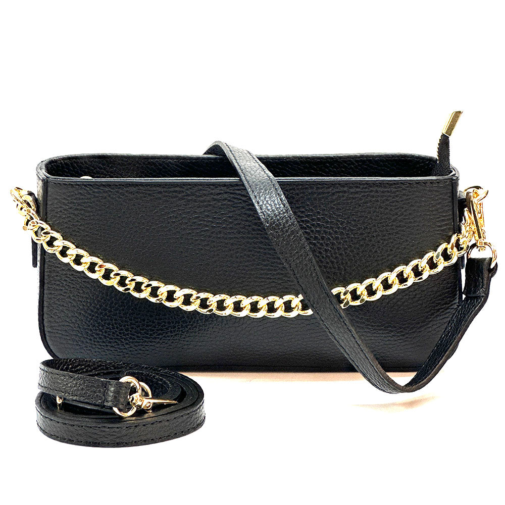Coquette leather bag - Made In Italy