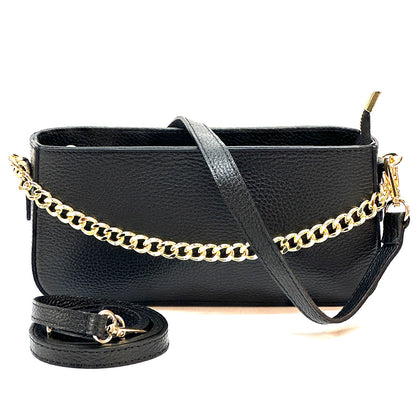 Coquette leather bag - Made In Italy