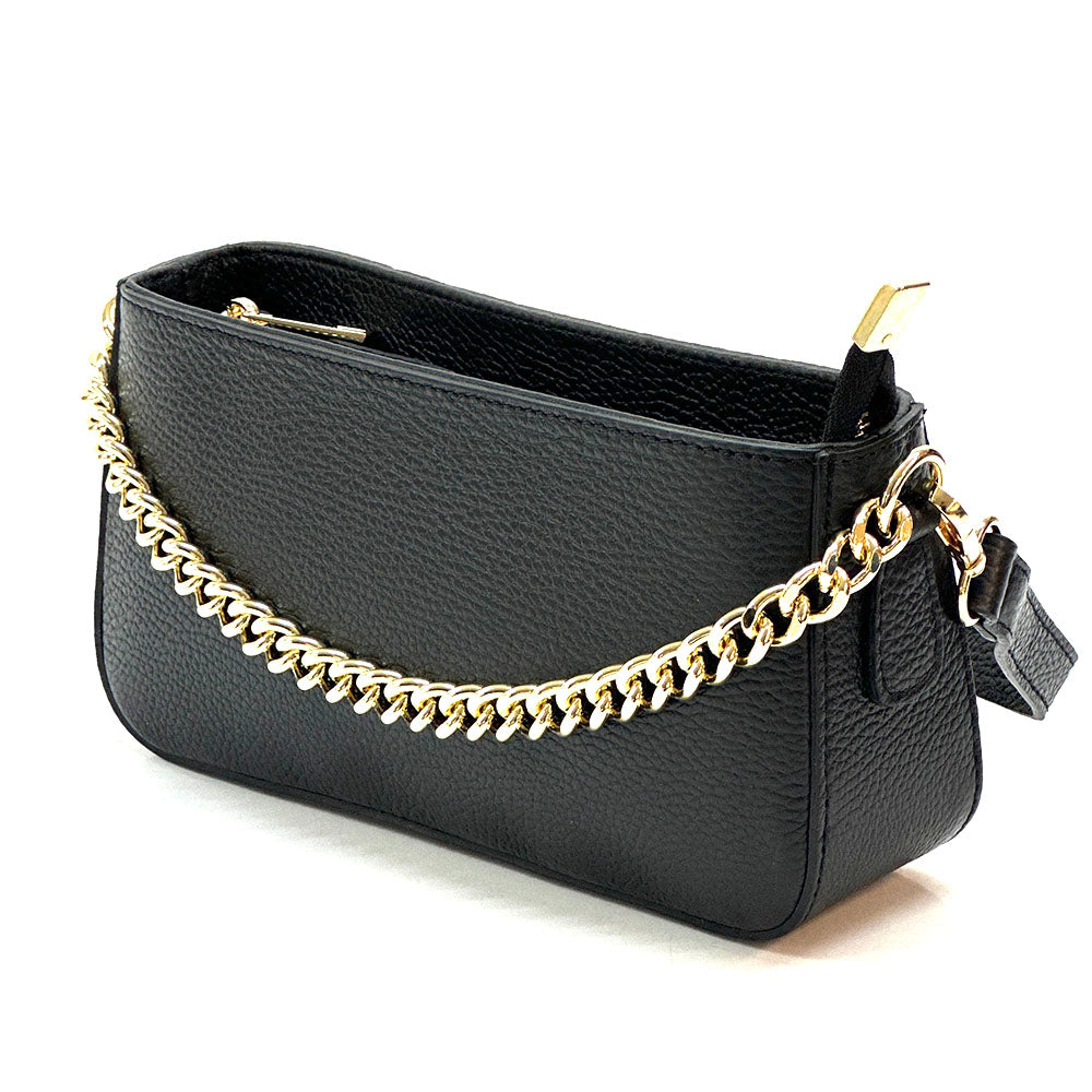 Coquette leather bag - Made In Italy