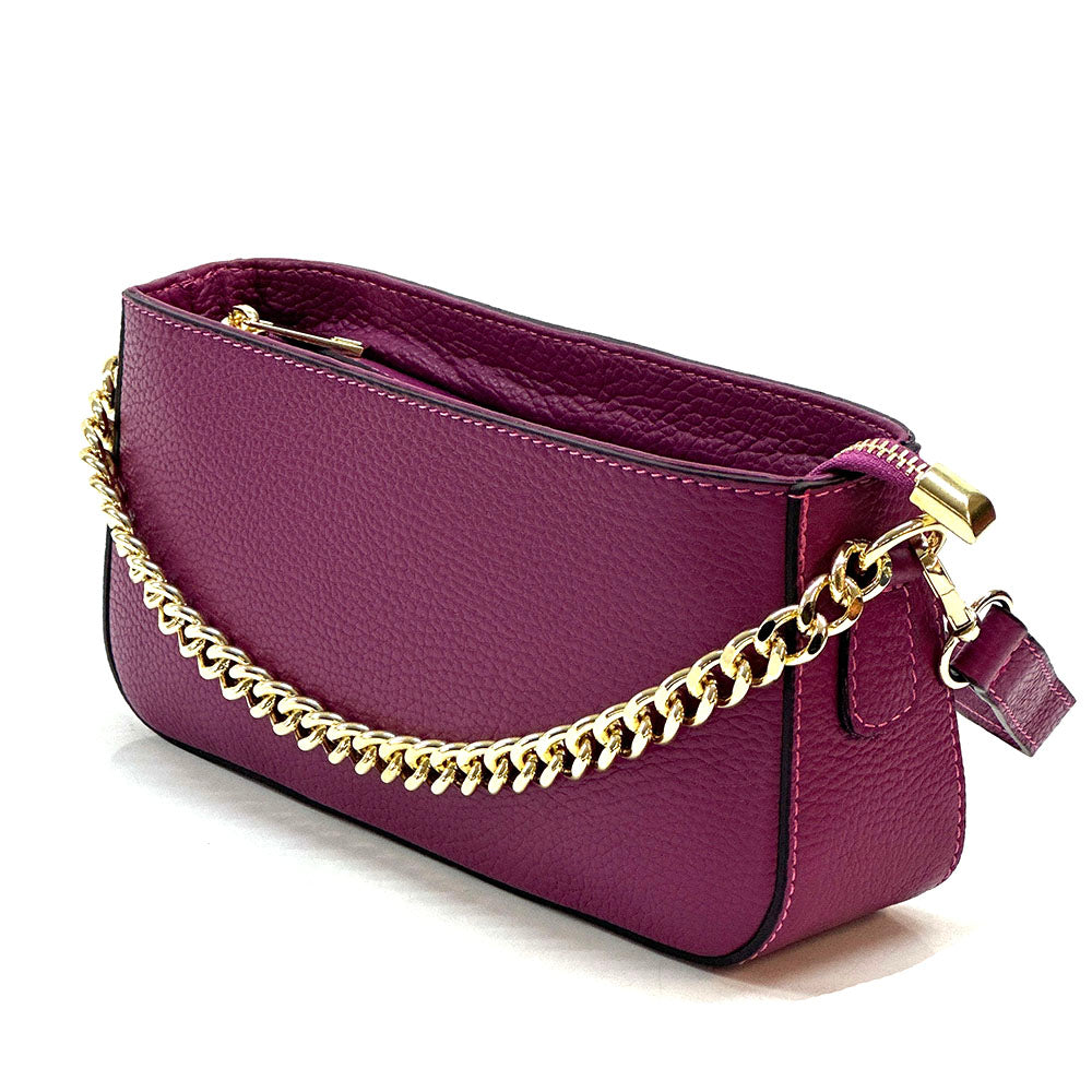 Coquette leather bag - Made In Italy