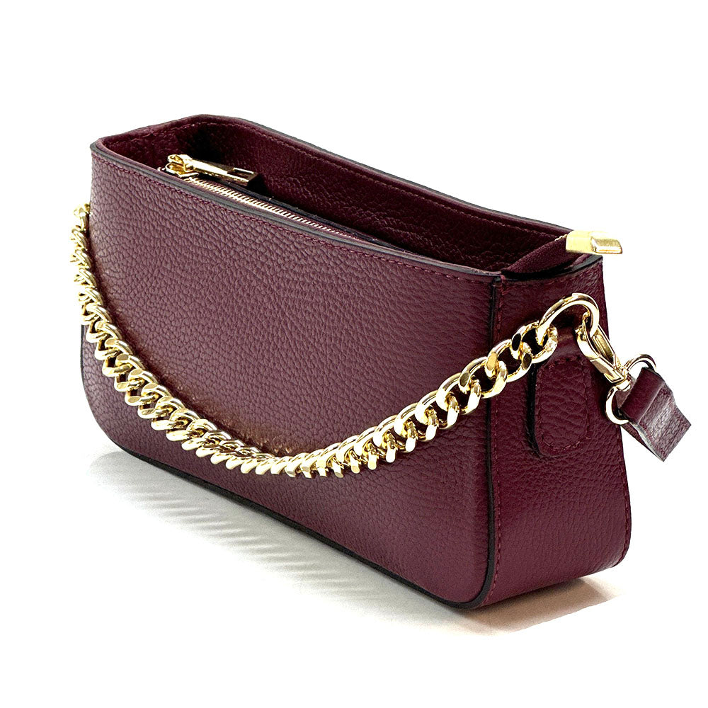 Coquette leather bag - Made In Italy