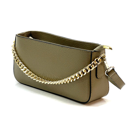 Coquette leather bag - Made In Italy