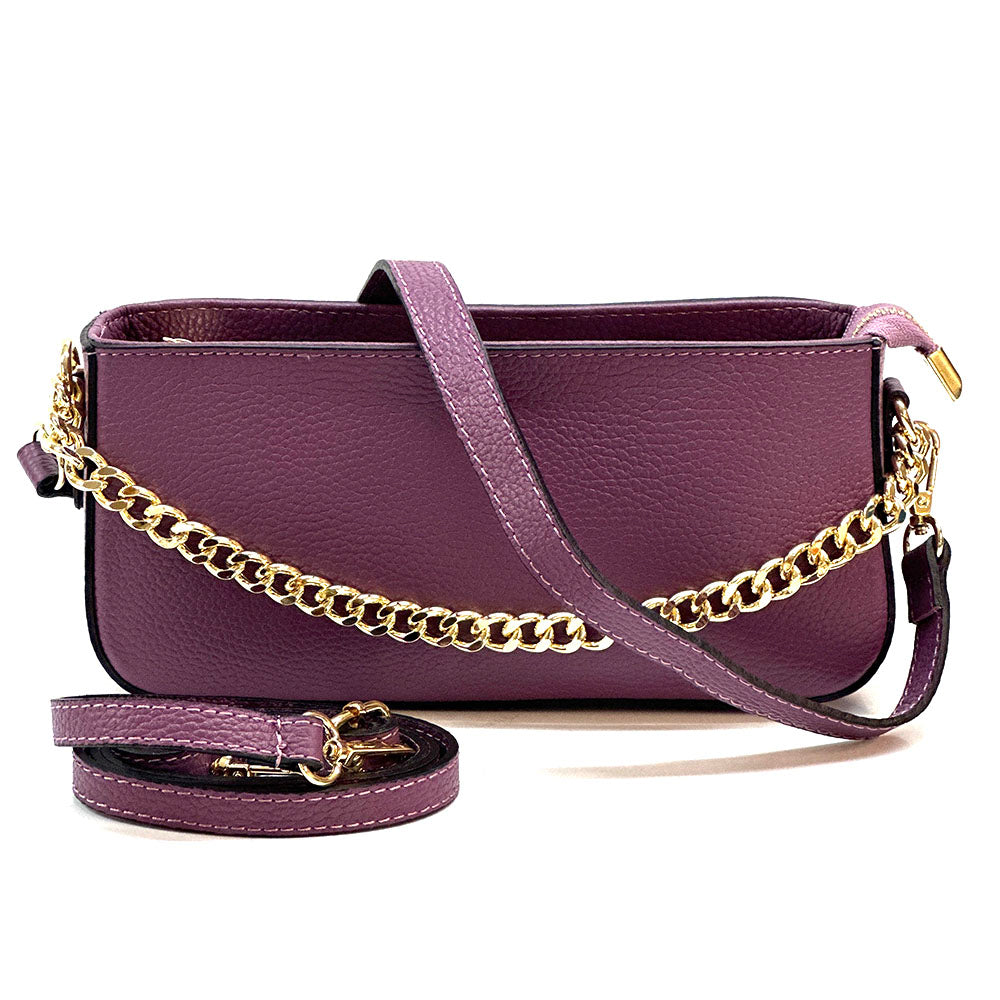 Coquette leather bag - Made In Italy