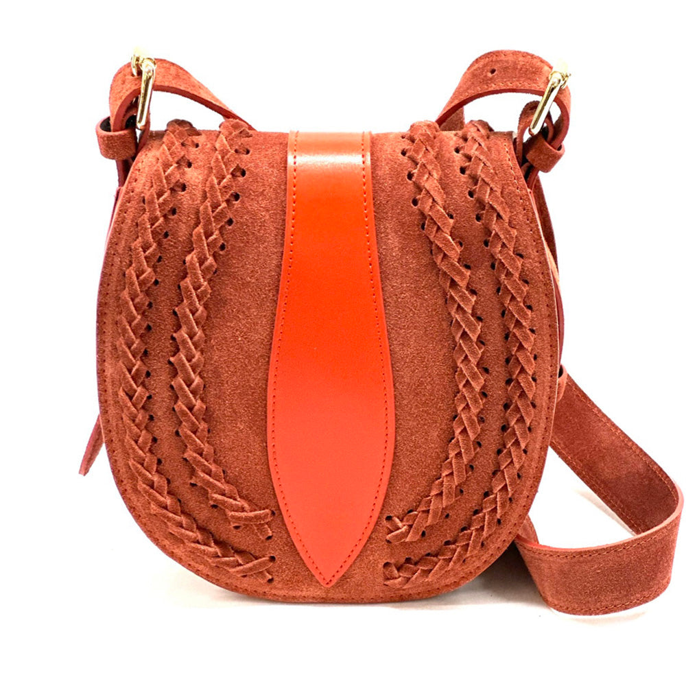 Lauren leather Cross-body bag - Made In Italy