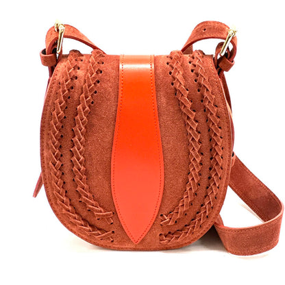 Lauren leather Cross-body bag - Made In Italy