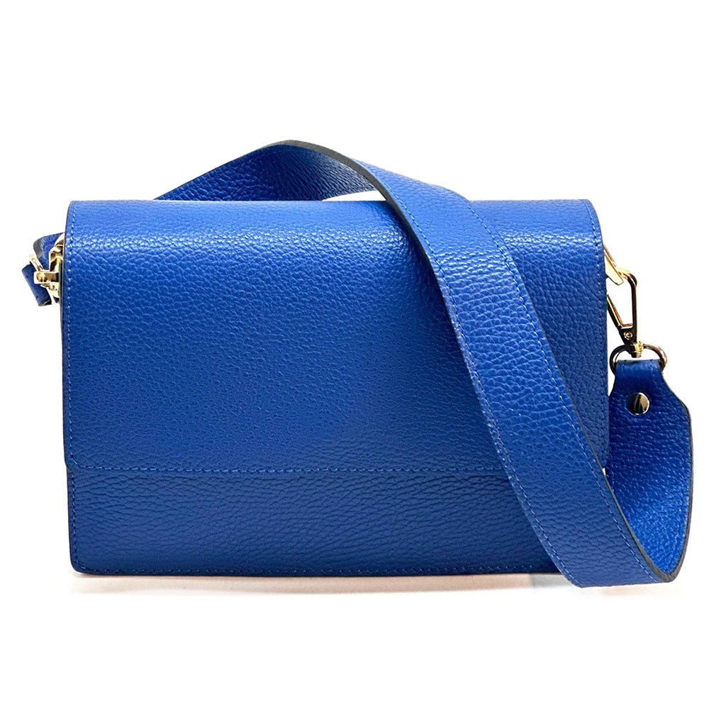 Evelina Leather Wristlet Bag - Made In Italy