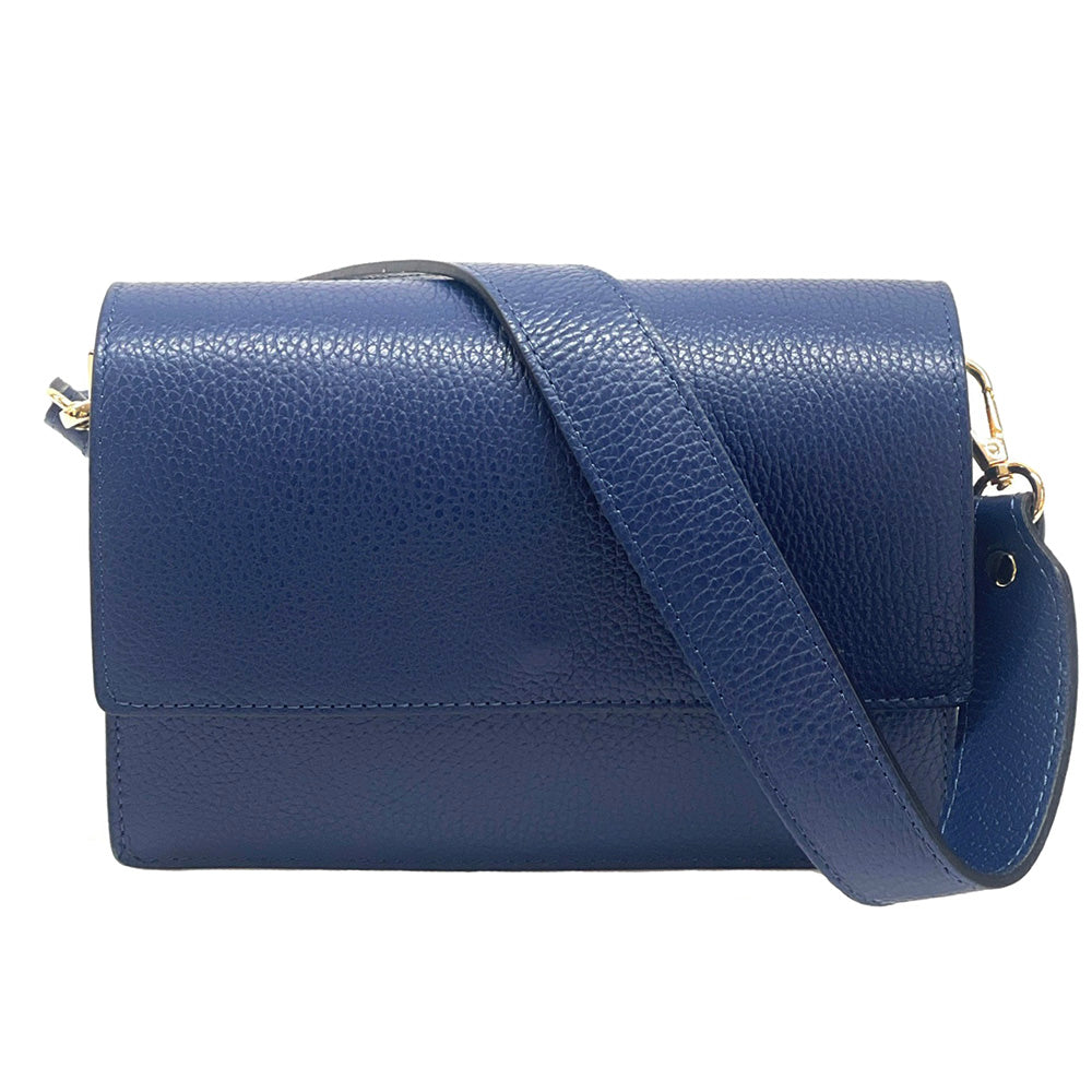 Evelina Leather Wristlet Bag - Made In Italy