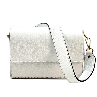 Evelina Leather Wristlet Bag - Made In Italy