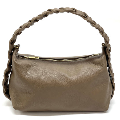 Lily Small Hobo Leather bag - Made In Italy