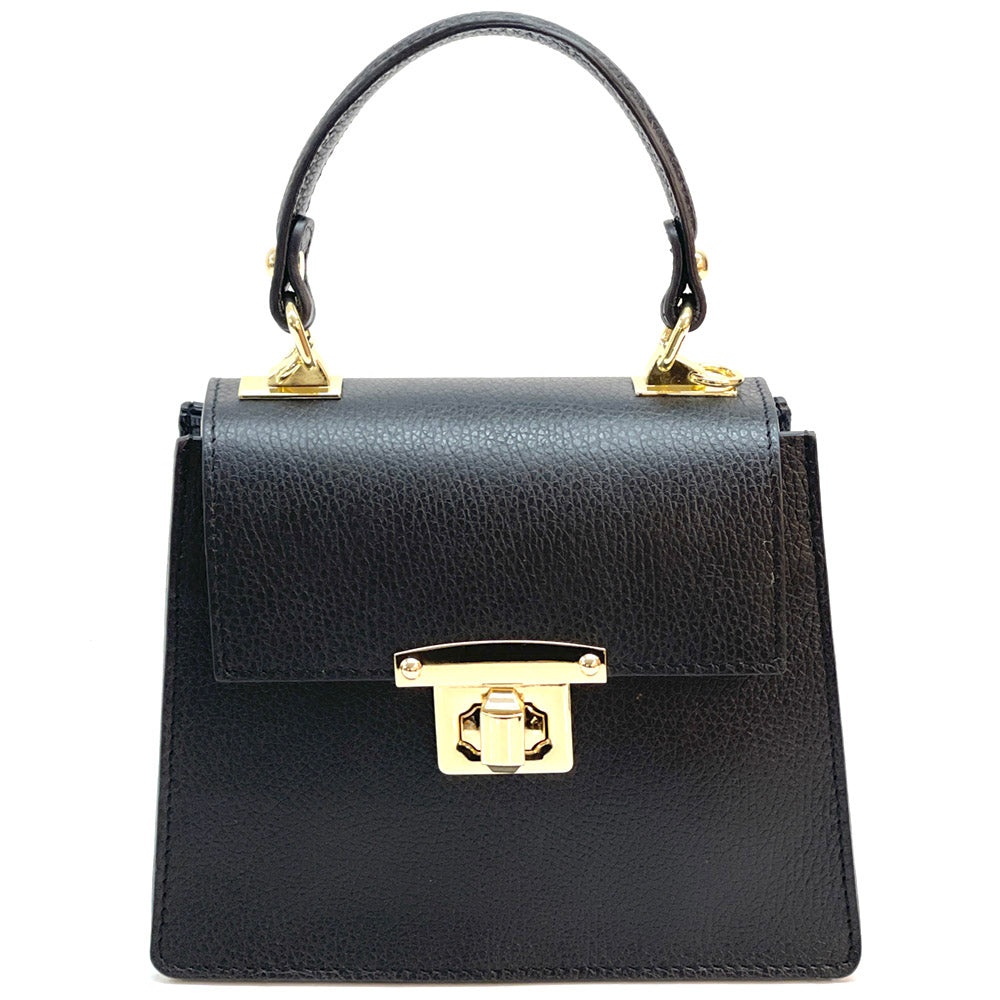 Cirilla leather handbag - Made In Italy