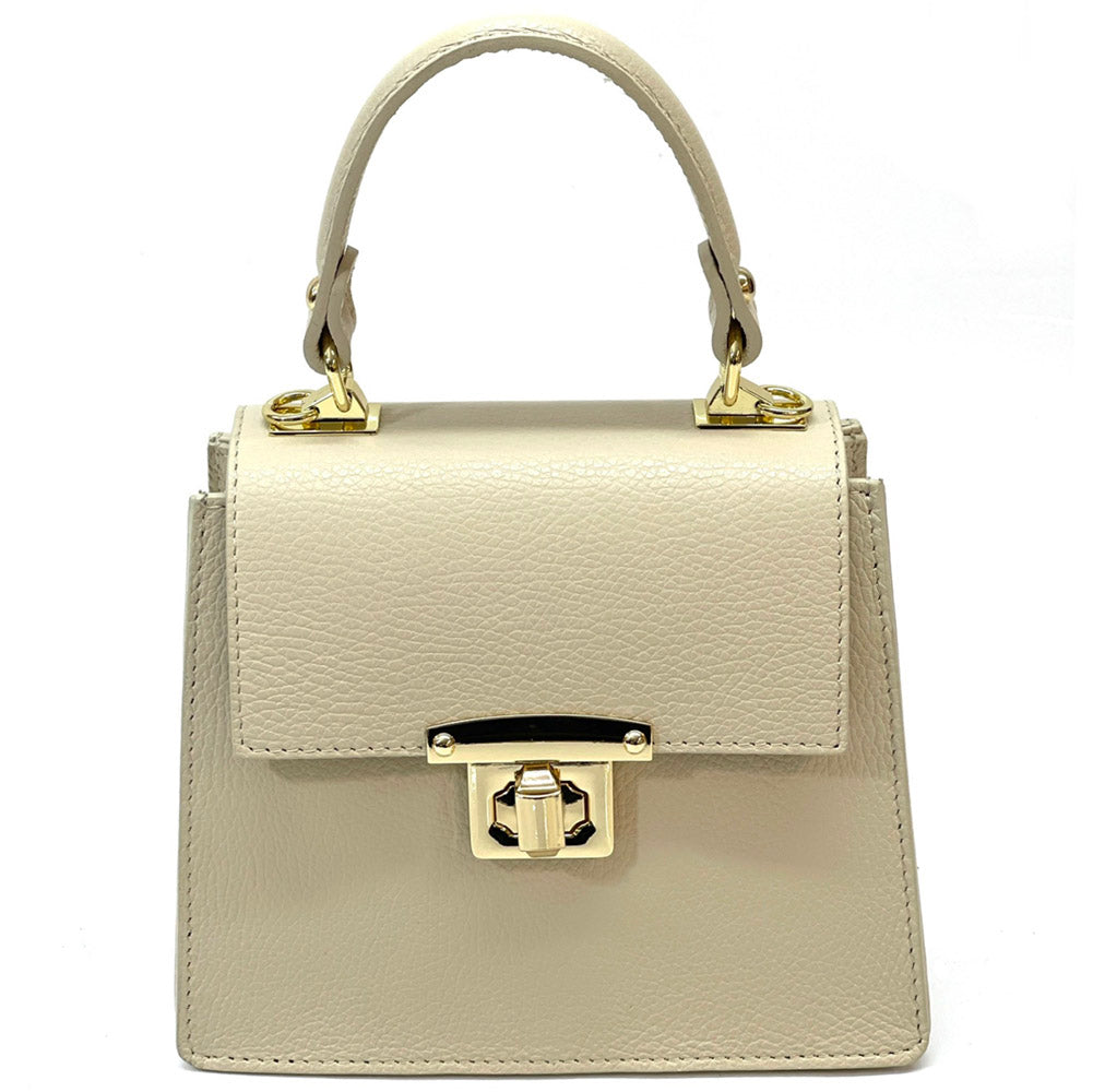 Cirilla leather handbag - Made In Italy