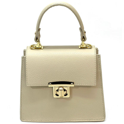 Cirilla leather handbag - Made In Italy