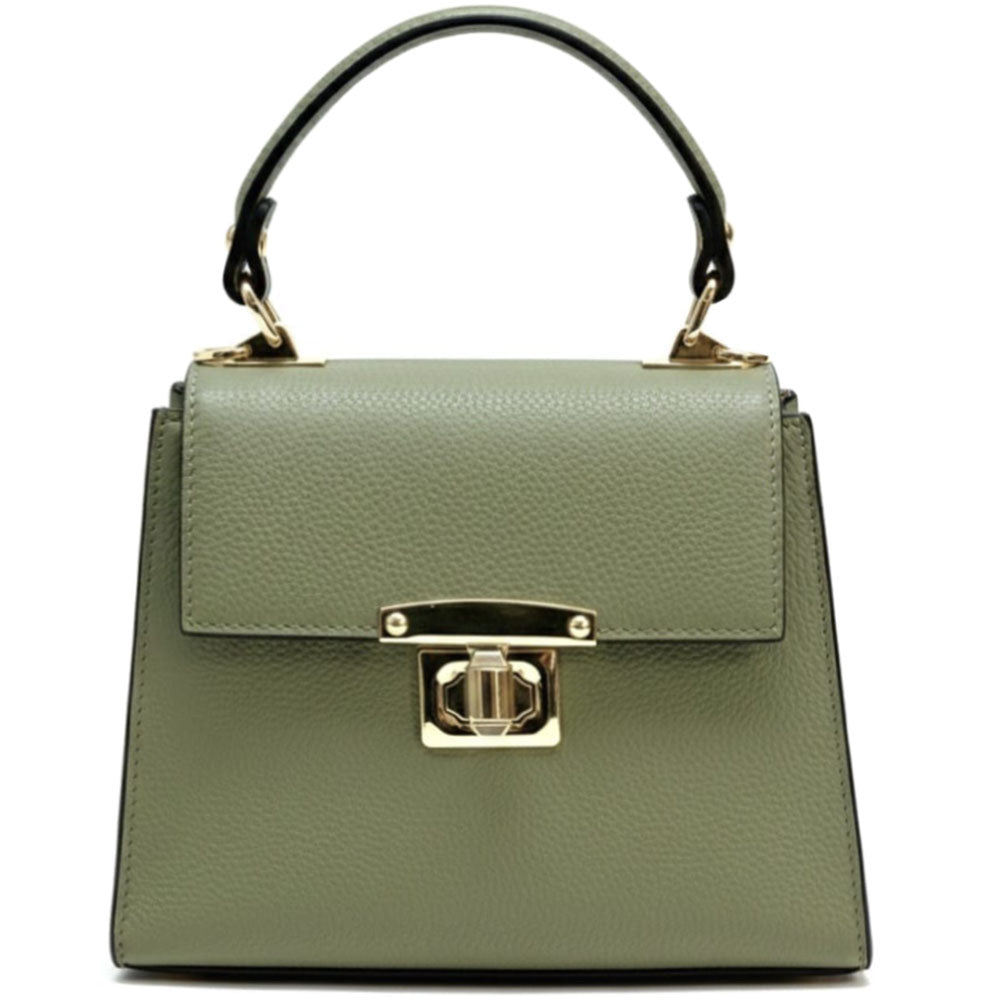 Cirilla leather handbag - Made In Italy