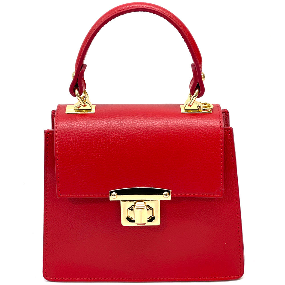 Cirilla leather handbag - Made In Italy