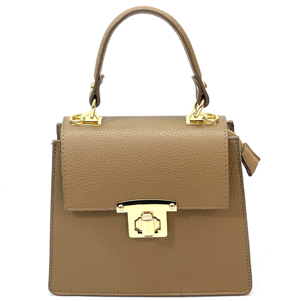 Cirilla leather handbag - Made In Italy