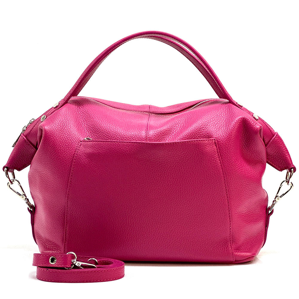 Silvana Leather Handbag - Made In Italy