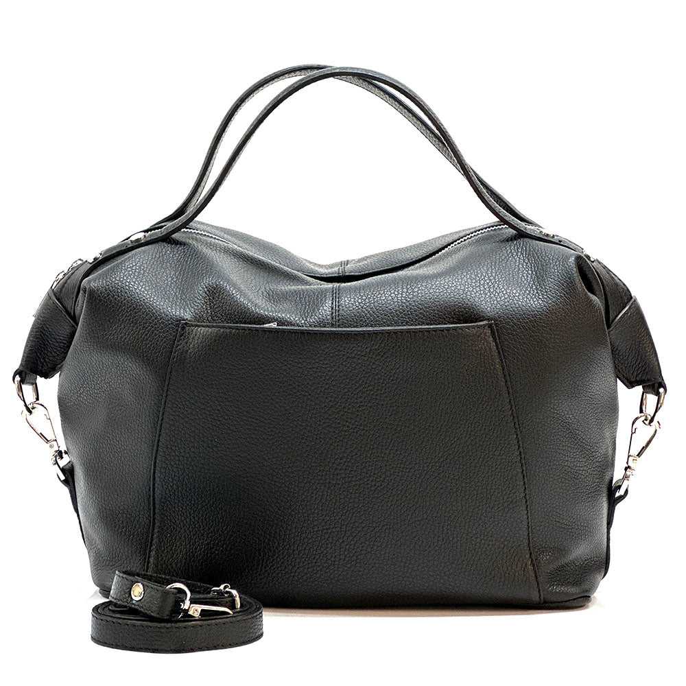 Silvana Leather Handbag - Made In Italy