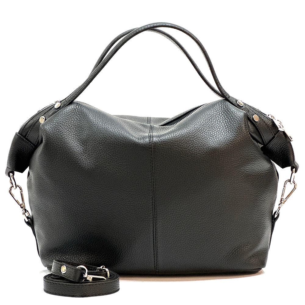 Silvana Leather Handbag - Made In Italy