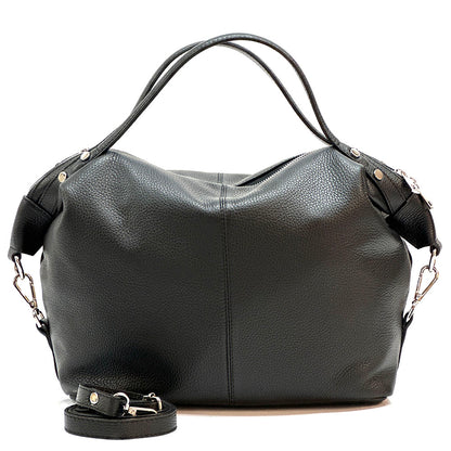 Silvana Leather Handbag - Made In Italy