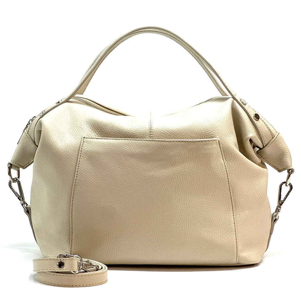 Silvana Leather Handbag - Made In Italy