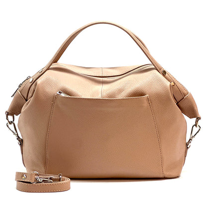 Silvana Leather Handbag - Made In Italy
