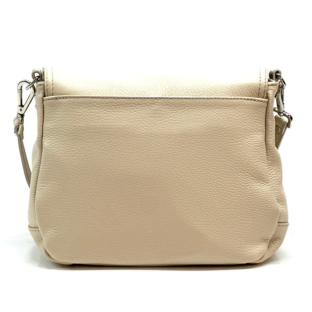 Pamela Leather Messenger Bag - Made In Italy