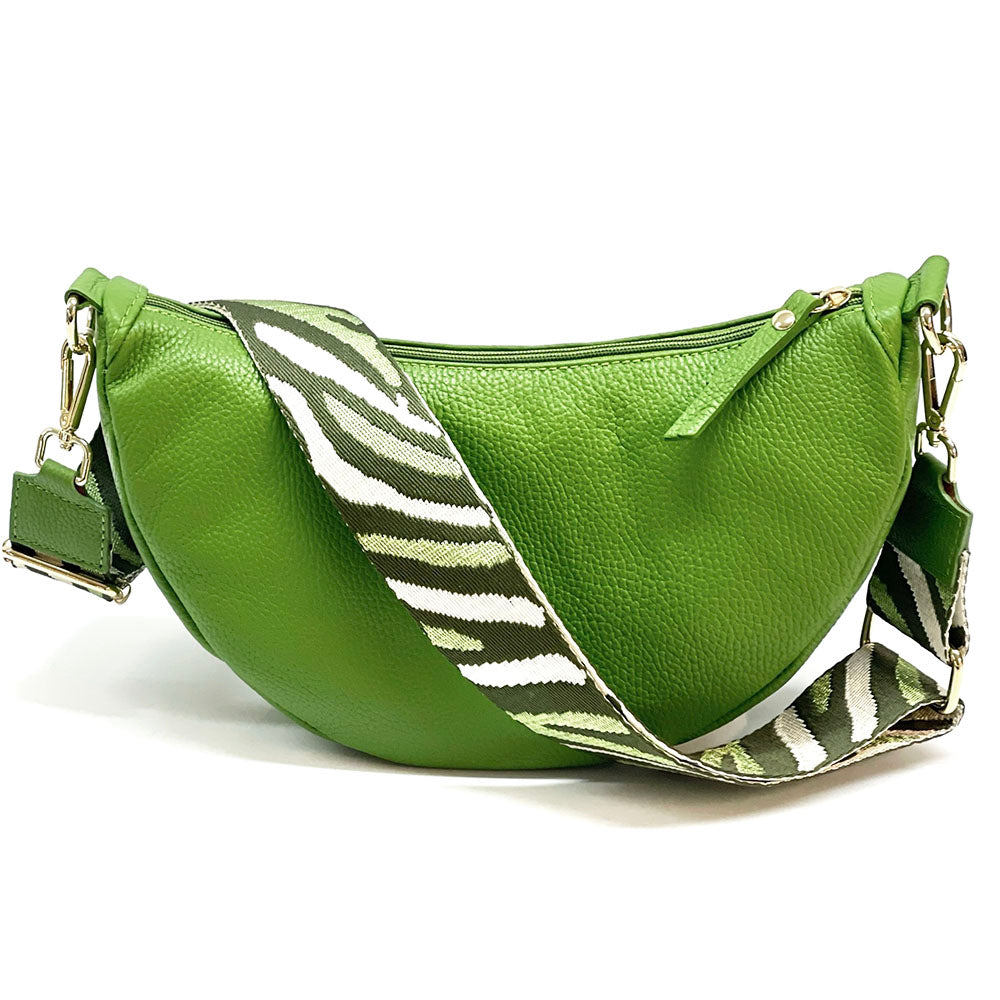 Carmen leather shoulder bag - Made In Italy