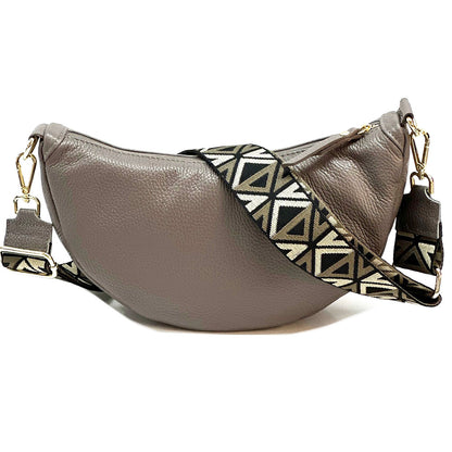 Carmen leather shoulder bag - Made In Italy