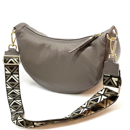 Carmen leather shoulder bag - Made In Italy